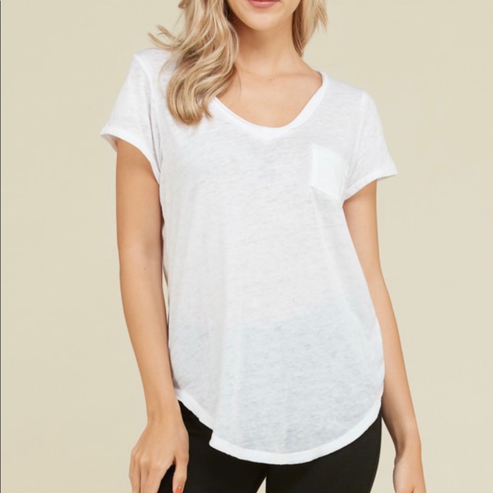 BURNOUT Comfortable Pocket Tee  💖 NWT